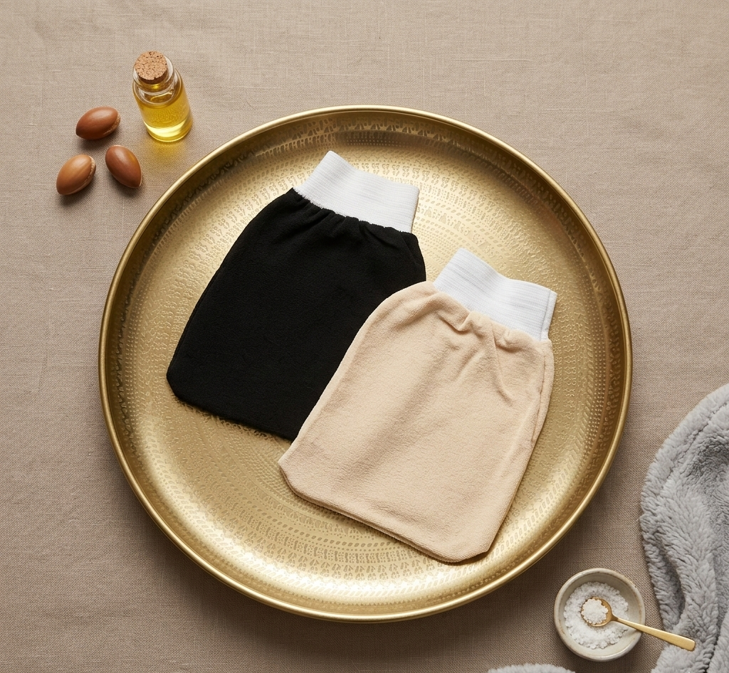 Gant de Gommage Kessa - L'Authentique Secret du Hammam