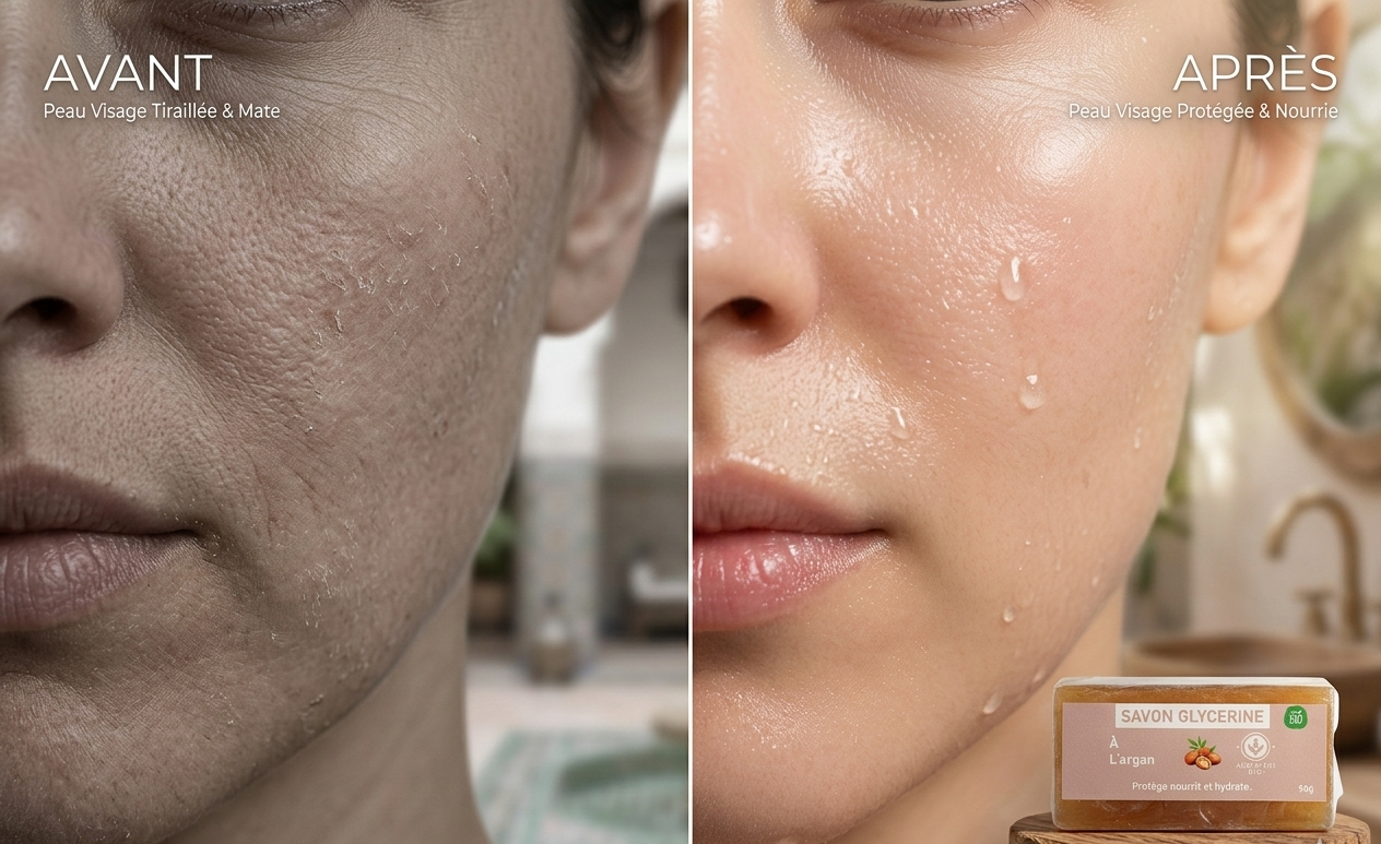 Savon Glycérine à l'Huile d'Argan Bio – Nutrition & Confort