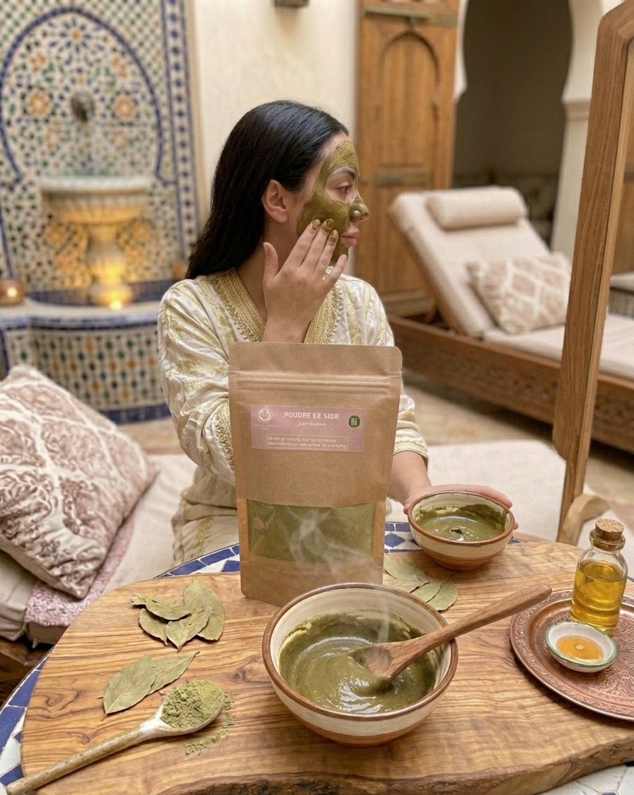 Poudre de Sidr Bio - Trésor Naturel du Maroc