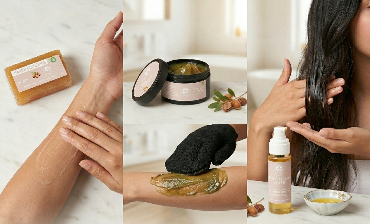 Coffret Rituel Hammam & Éclat – Amazigh Bio