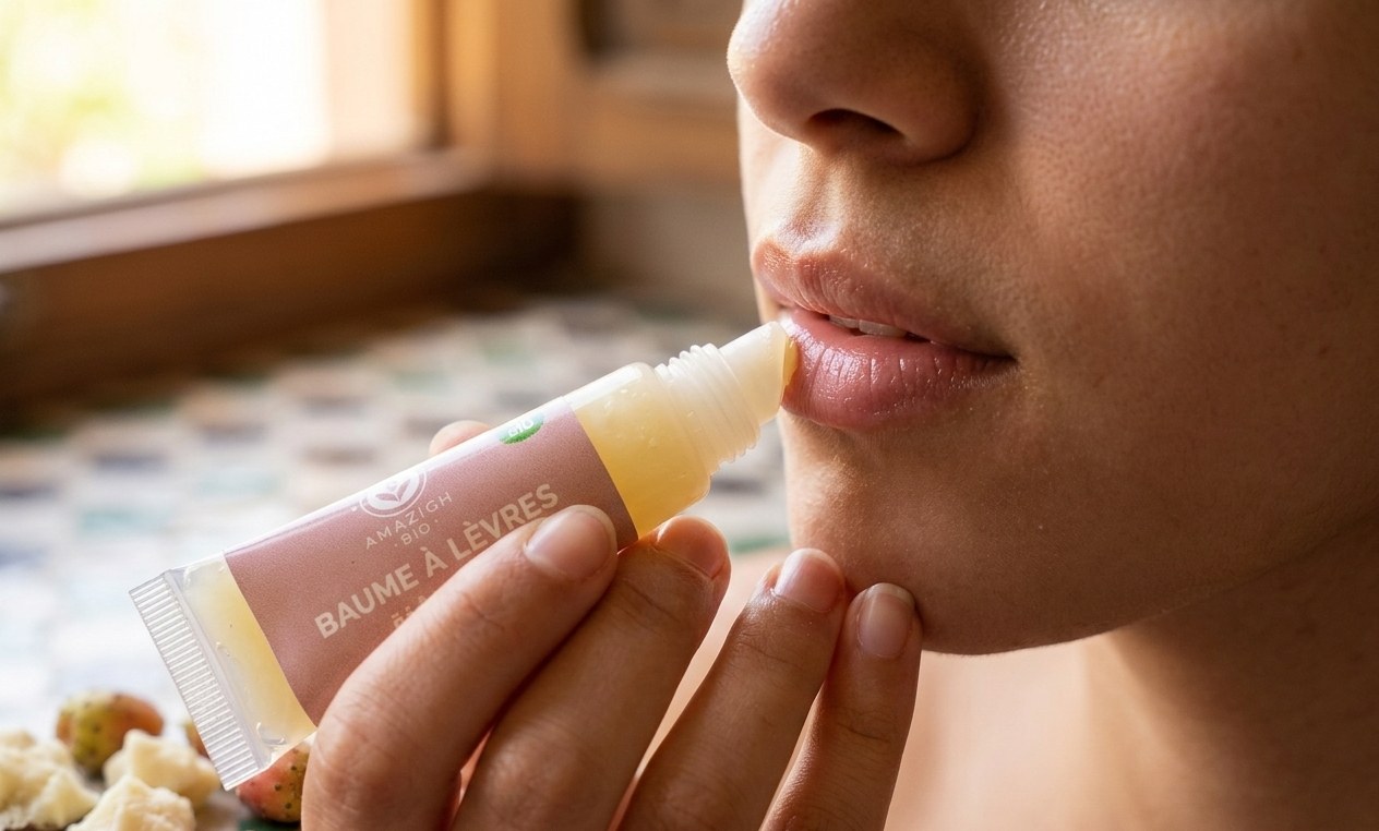 Baume à Lèvres Bio | Karité & Figue de Barbarie | Réparateur Intense