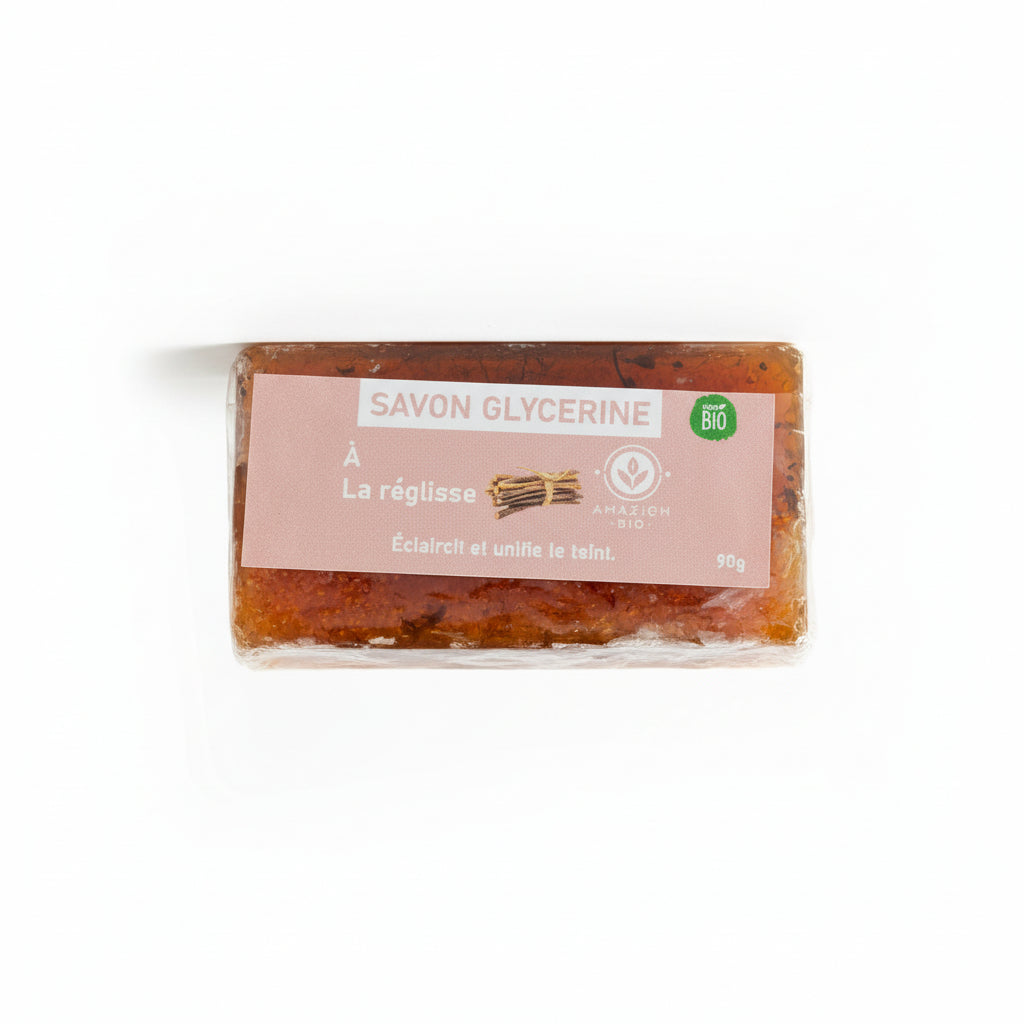 Savon glycérine à la réglisse